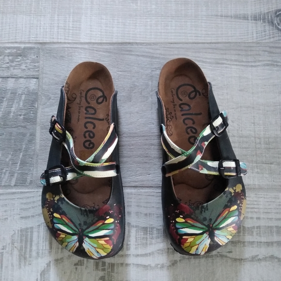 calceo Shoes Calceo Butterfly Mules Slip On Clogs Poshmark